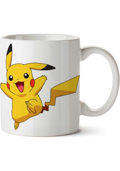 Pokemon-Png-Clipart Iki Tarafı Baskılı Kupa Bardak