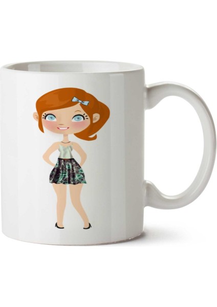 Doll-Png-Images Iki Tarafı Baskılı Kupa Bardak