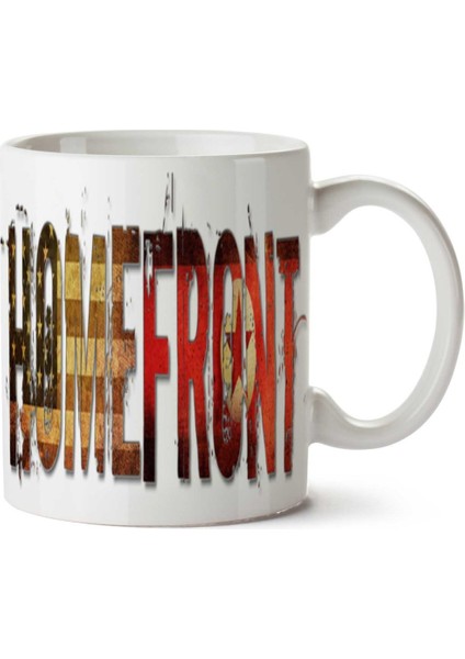 Homefront-Png-Clipart Iki Tarafı Baskılı Kupa Bardak