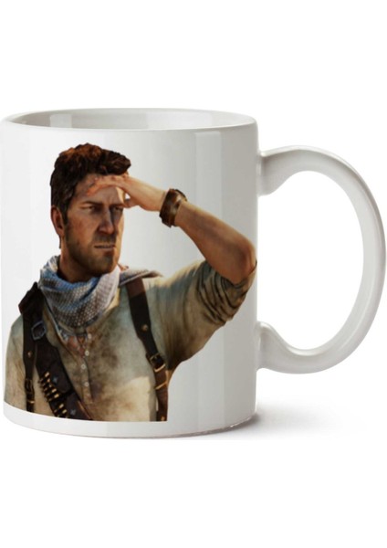 Uncharted Iki Tarafı Baskılı Kupa Bardak