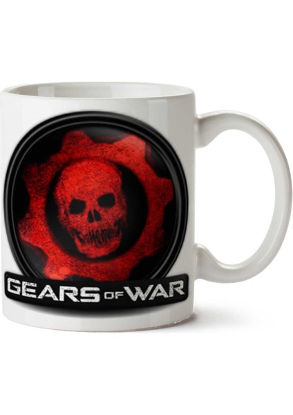 Gears Of War Iki Tarafı Baskılı Kupa Bardak
