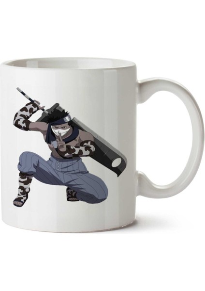 Naruto Anime Çizgi Iki Tarafı Baskılı Kupa Bardak