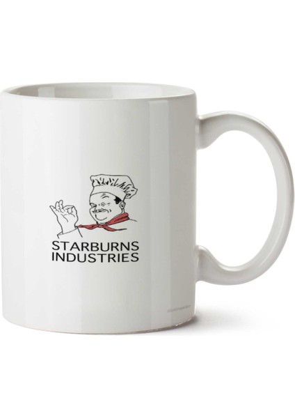 Starburns Industries Iki Tarafı Baskılı Kupa Bardak