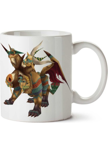 Chimera-Free-Png-Image Iki Tarafı Baskılı Kupa Bardak