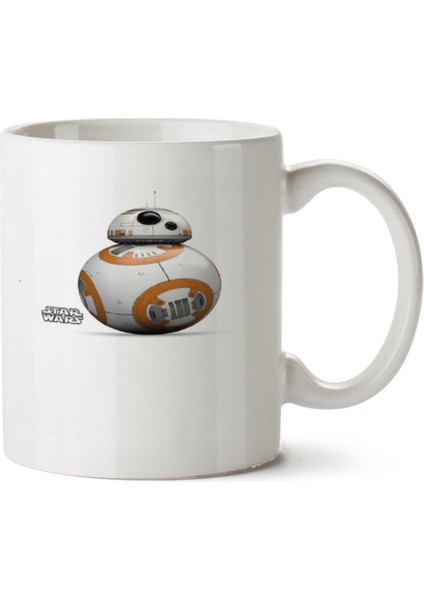 Star Wars - Bb-8 Iki Tarafı Baskılı Kupa Bardak