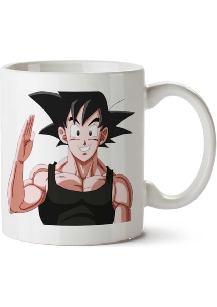 Goku 1 Iki Tarafı Baskılı Kupa Bardak