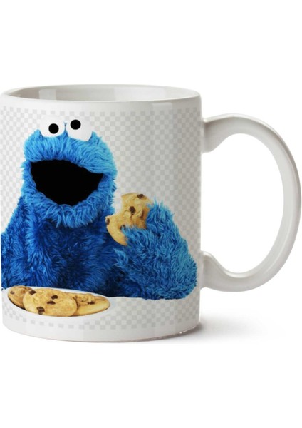 Kurabiye Canavarı I Iki Tarafı Baskılı Kupa Bardak