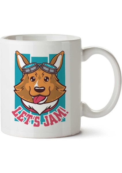 Lets Jam Ein Cowboy Bebop Iki Tarafı Baskılı Kupa Bardak