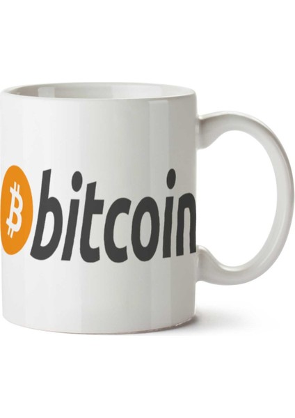 Bitcoin.png Iki Tarafı Baskılı Kupa Bardak
