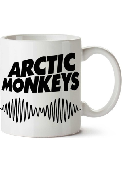 Arctic Monkeys 3 Iki Tarafı Baskılı Kupa Bardak