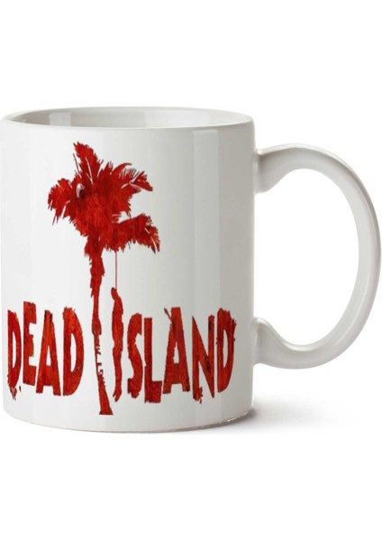 Dead-Island Iki Tarafı Baskılı Kupa Bardak