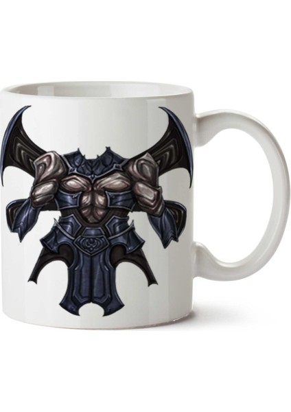 Demon-Png Iki Tarafı Baskılı Kupa Bardak