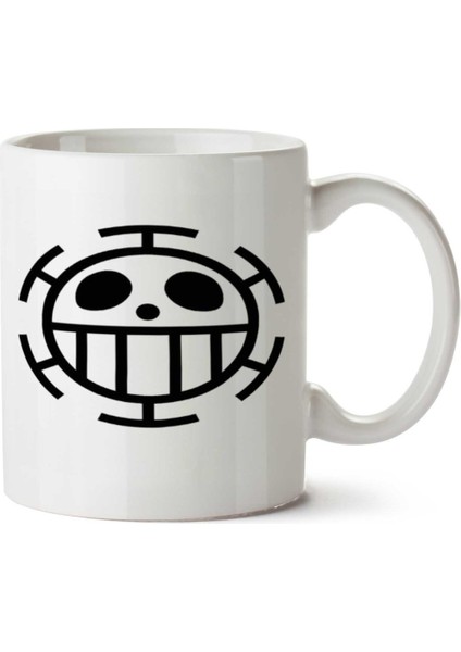 Flag - One Piece Iki Tarafı Baskılı Kupa Bardak