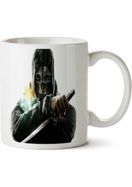 Dishonored-Free-Png-Image Iki Tarafı Baskılı Kupa Bardak