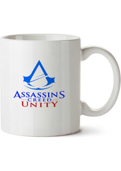 Assassins Creed Unity Iki Tarafı Baskılı Kupa Bardak