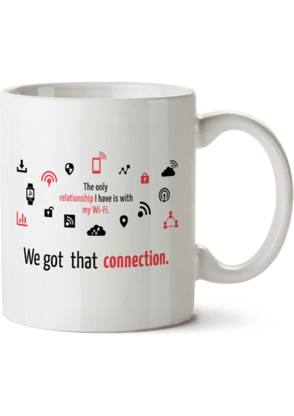 The Only Relationship I Have Is With Iki Tarafı Baskılı Kupa Bardak