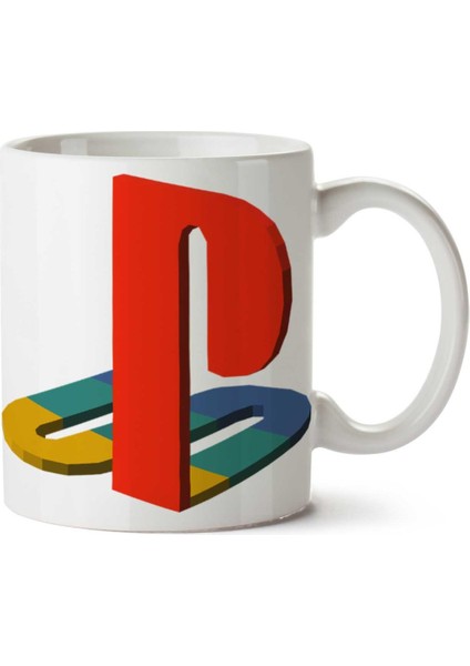Playstation-Png-Png-Picture Iki Tarafı Baskılı Kupa Bardak