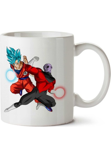 Goku Vs Jiren (2) Iki Tarafı Baskılı Kupa Bardak