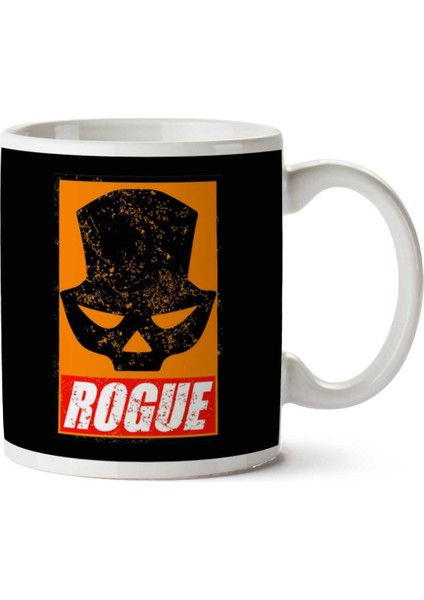 Rogue Haydut Iki Tarafı Baskılı Kupa Bardak