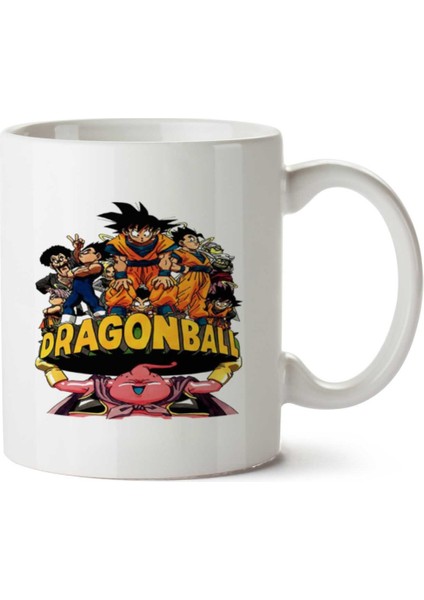 Dragonball (3) Iki Tarafı Baskılı Kupa Bardak