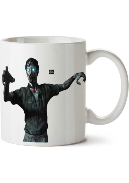 Zombie-Png-File Iki Tarafı Baskılı Kupa Bardak