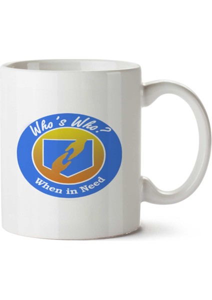 Who´s Who Iki Tarafı Baskılı Kupa Bardak