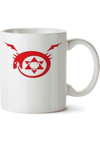 Ouro Boros Iki Tarafı Baskılı Kupa Bardak