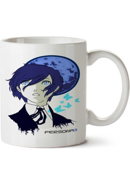 Persona 3 Anime Iki Tarafı Baskılı Kupa Bardak