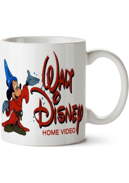 Mickey Mouse Walt Disney Iki Tarafı Baskılı Kupa Bardak