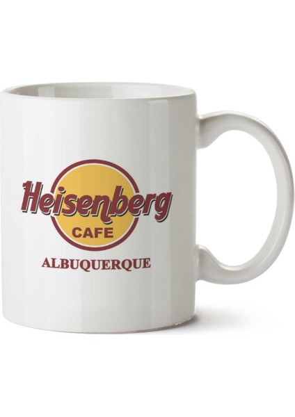 Heisenberg Cafe Hard Rock Iki Tarafı Baskılı Kupa Bardak