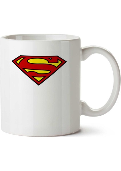 Superman 00 Iki Tarafı Baskılı Kupa Bardak