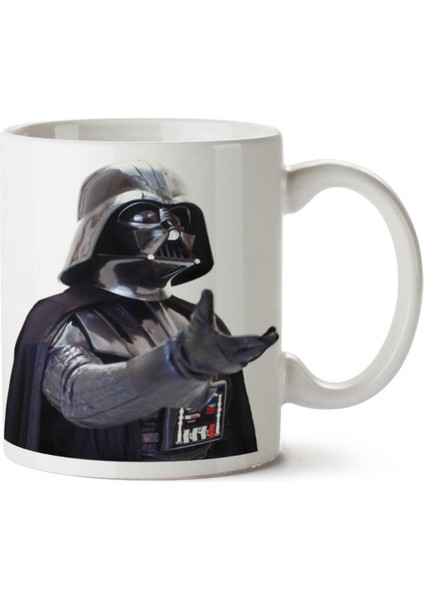 Darth Vader (4) Iki Tarafı Baskılı Kupa Bardak