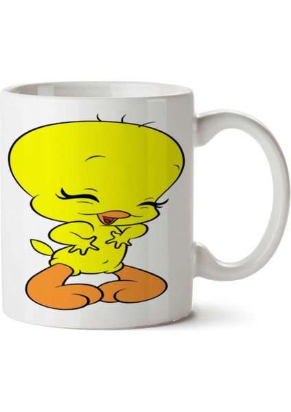 Tweety Sylvester Iki Tarafı Baskılı Kupa Bardak