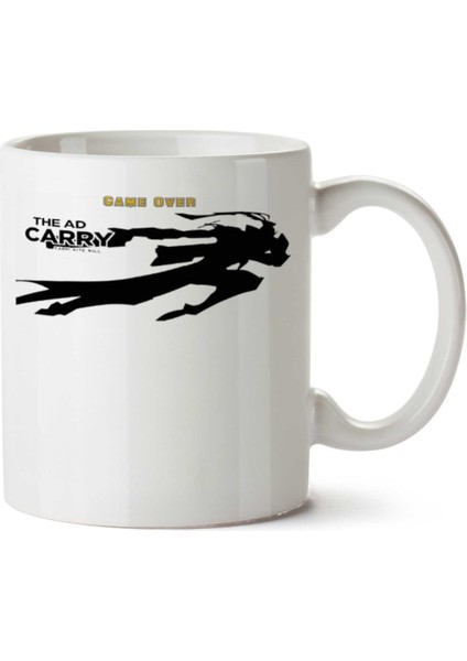 The Ad Carry - Lucian Iki Tarafı Baskılı Kupa Bardak