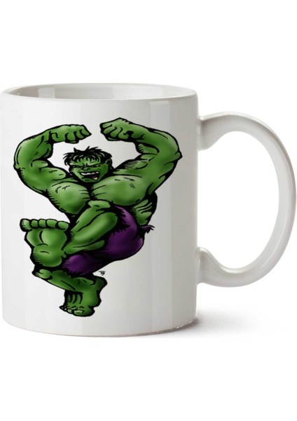 Hulk-Smash-Png Iki Tarafı Baskılı Kupa Bardak