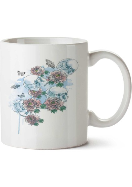 Kuru Kafa Kurukafa 77471 Iki Tarafı Baskılı Kupa Bardak