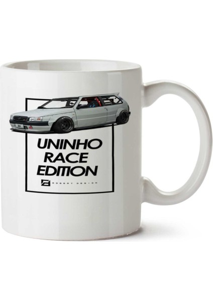 Uno - Race Edition Tofaş Fiat Uno Iki Tarafı Baskılı Kupa Bardak