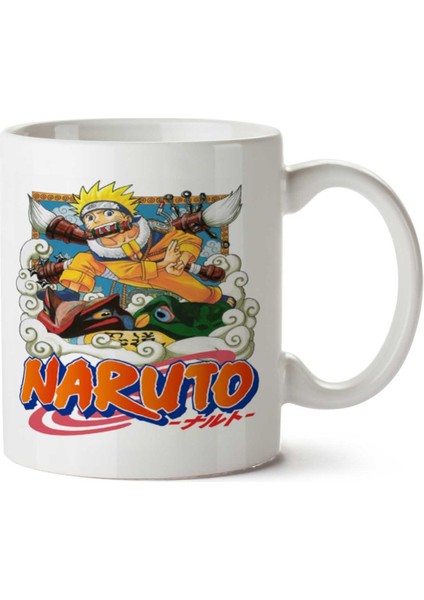 Uzumaki Naruto Anime Naruto Iki Tarafı Baskılı Kupa Bardak
