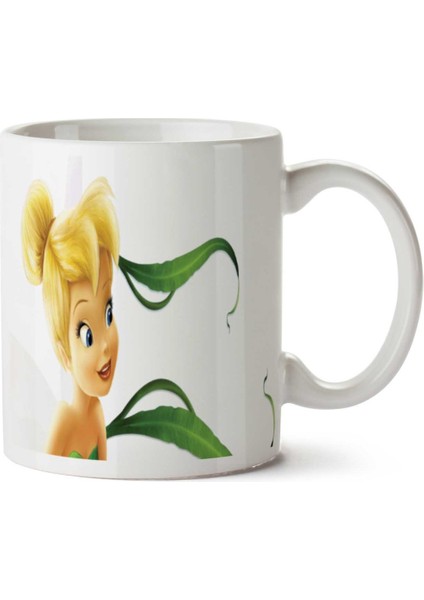Tinker-Bell-Free-Png-Image Iki Tarafı Baskılı Kupa Bardak