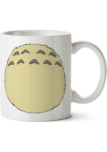 Sweet Neighbor Belly Totoro Studio Ghibli Iki Tarafı Baskılı Kupa Bardak