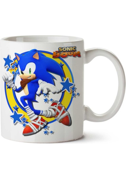 Sonic The Hedgehog Sonic Boom Iki Tarafı Baskılı Kupa Bardak