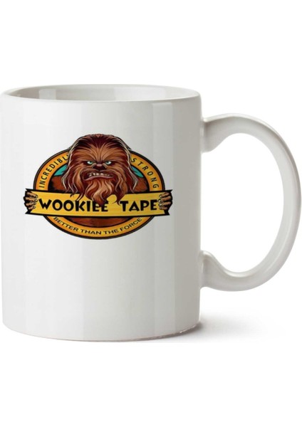 Star Wars - Chewbacca Iki Tarafı Baskılı Kupa Bardak