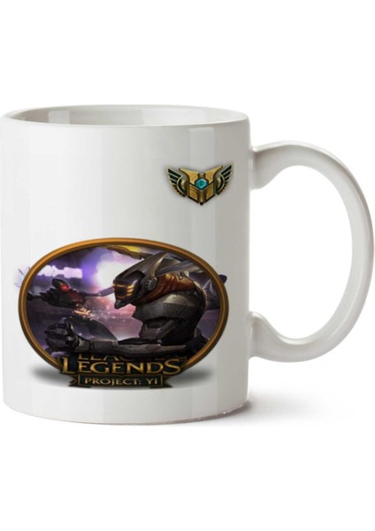 Master Yi Lol Iki Tarafı Baskılı Kupa Bardak
