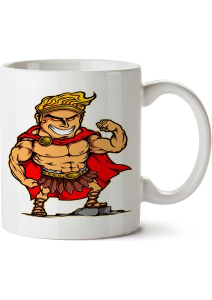 Hercules Iki Tarafı Baskılı Kupa Bardak