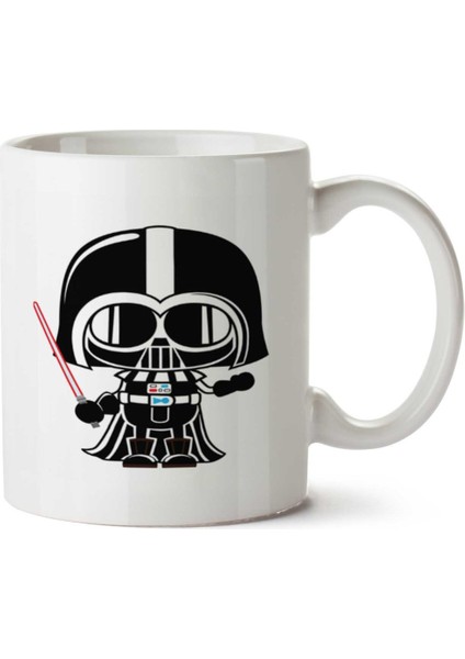 Star Wars Yavru Işın Kılıcı Iki Tarafı Baskılı Kupa Bardak