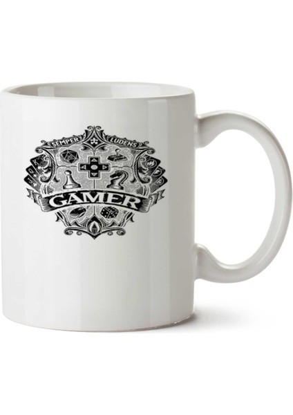 Gamer 01 Iki Tarafı Baskılı Kupa Bardak