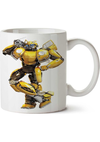 Transformers Bumblebee 3 Iki Tarafı Baskılı Kupa Bardak