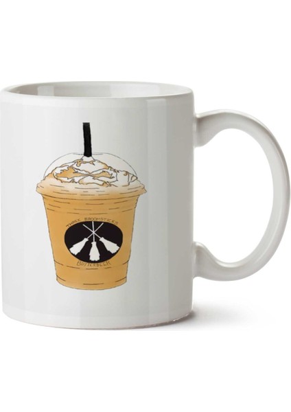 Starbucks Butterbeer Iki Tarafı Baskılı Kupa Bardak