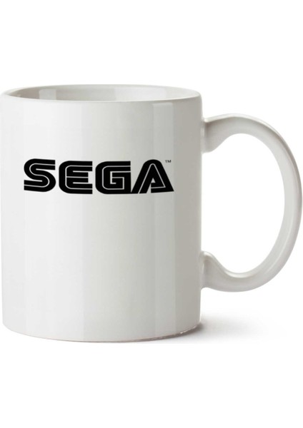 Sega Iki Tarafı Baskılı Kupa Bardak