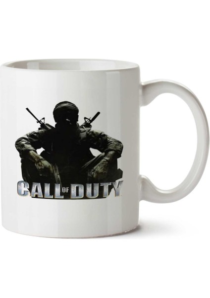 Call-Of-Duty-Png-Hd Iki Tarafı Baskılı Kupa Bardak